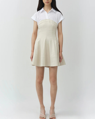SUNDAE LINEN MINI DRESS