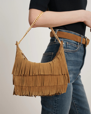 SMALL FRINGE FORTUNE BAG