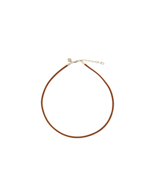 COPPER CLASP CORD NECKLACE