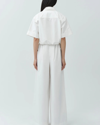 RYETT S/S CROPPED SHIRT