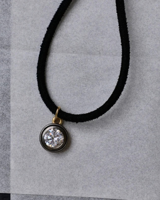 RHODIUM BEZEL CHARM