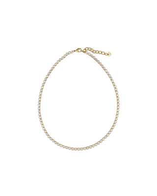 BEZEL TENNIS NECKLACE
