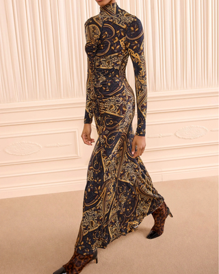 IDA L/S JERSEY DRESS