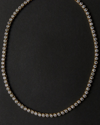 BEZEL TENNIS NECKLACE