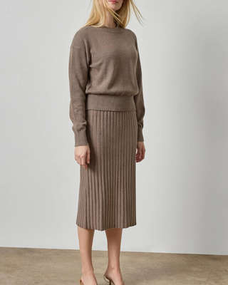 RELAXED CREWNECK SWEATER