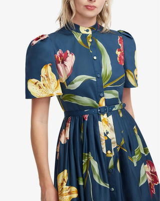 BIANCA SHORT SLEEVE MIDI DRESS