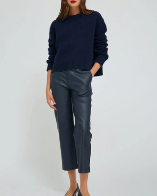 CROPPED BAGGY TROUSERS