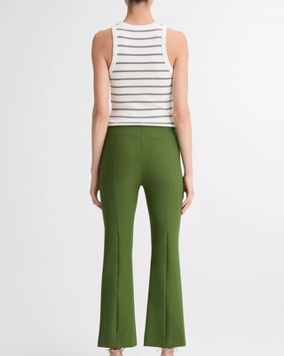 NIKI MID RISE CROP FLARE PANT