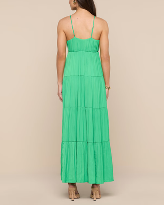 LUA SLEEVELESS TIERED MAXI DRESS