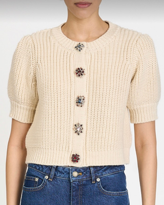 RITA BAROQUE EMBELLISHED CARDIGAN