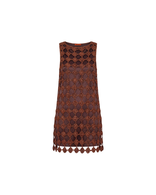 SINA CROCHET MINI DRESS