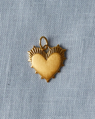 SMALL HEART OF GOLD NECKLACE