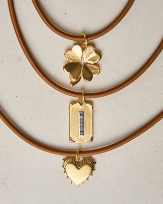 COPPER CLASP CORD NECKLACE