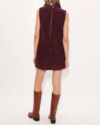 DELPHINE SUEDE MINI DRESS