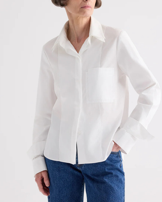 DOUBLE LAYER BOYFRIEND SHIRT