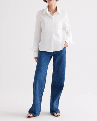 DOUBLE LAYER BOYFRIEND SHIRT