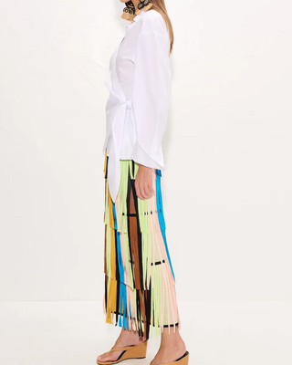 ZAZA KNIT FRINGE SKIRT