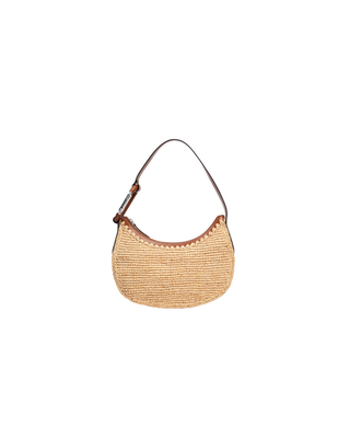 ALDEN RAFFIA SHOULDER BAG