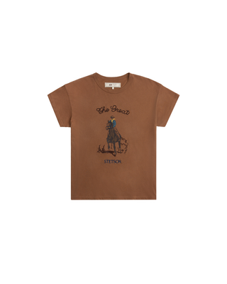 THE BOXY CREW W/ STETSON GRAPHIC