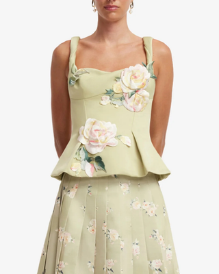 GEORGIA EMBROIDERED TOP