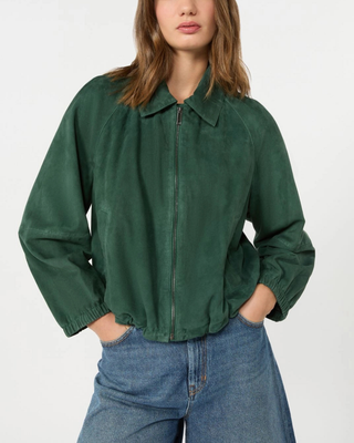 LEATHER SUEDE JACKET
