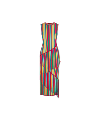 SPIRAL KNIT DRESS