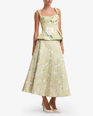 JUNE PLEATED MAXI SKIRT