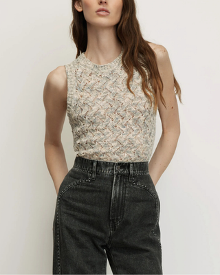 CROPPED JERREL KNIT TANK