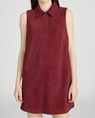 THE SUEDE CITY SHIFT DRESS