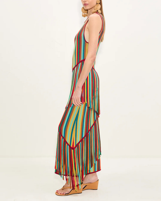 SPIRAL KNIT DRESS