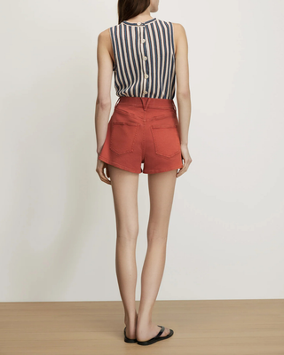 ELIJAH PATCH POCKET DENIM SHORT
