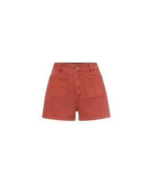 ELIJAH PATCH POCKET DENIM SHORT