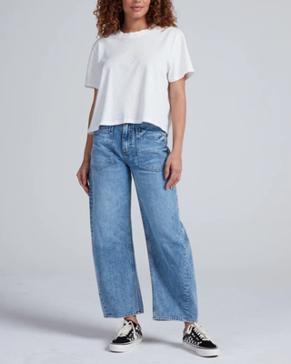 TWISTED BARREL JEAN