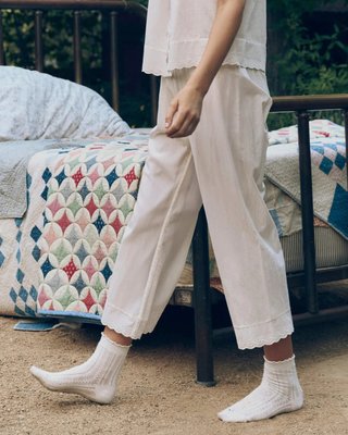 THE EYELET EASY SLEEP PANT