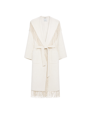 CARRIE FRINGE ROBE COAT