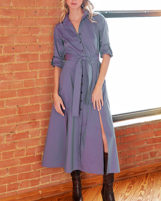 LONG LAINE DRESS