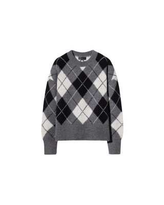DONNIKA ARGYLE SWEATER