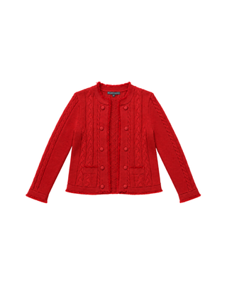 CABLE KNIT CARDIGAN