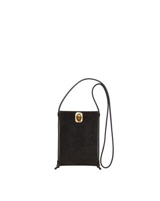 STONE EMBELLISHED TETHER BAG