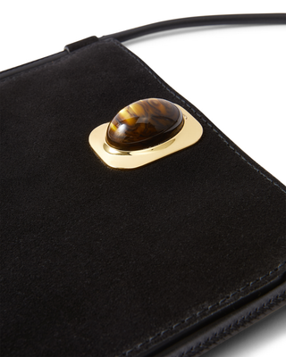 STONE EMBELLISHED TETHER BAG