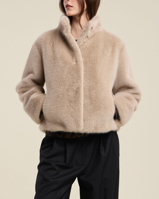SHEENA FAUX FUR JACKET
