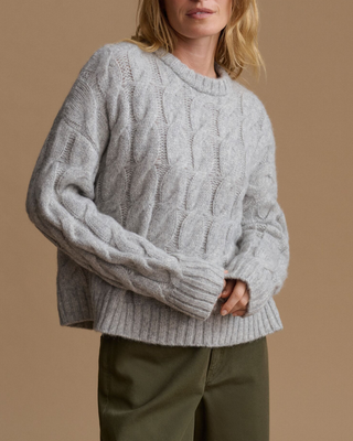 CABLE SERENA CREWNECK