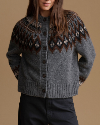 THATCHER CREWNECK CARDIGAN