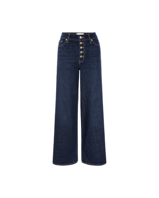 LE SLIM PALAZZO EXPOSED BUTTON