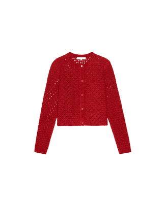 THE CHENILLE CARDI