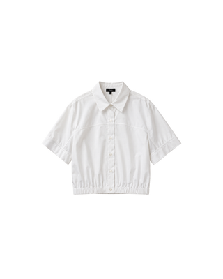 ELASTIC WAIST S/S SHIRT