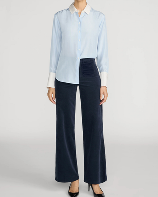 LE SLIM PALAZZO MODERNIST POCKET CORDUROY