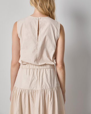 POPLIN SHELL TANK
