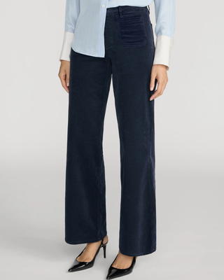 LE SLIM PALAZZO MODERNIST POCKET CORDUROY