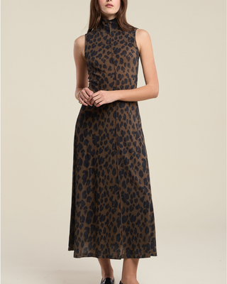 KELESTINE SLEEVELESS MOCK NECK DRESS